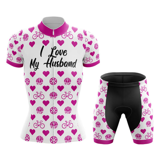 I Love My Husband - Cycling Kit-Full Set-Global Cycling Gear