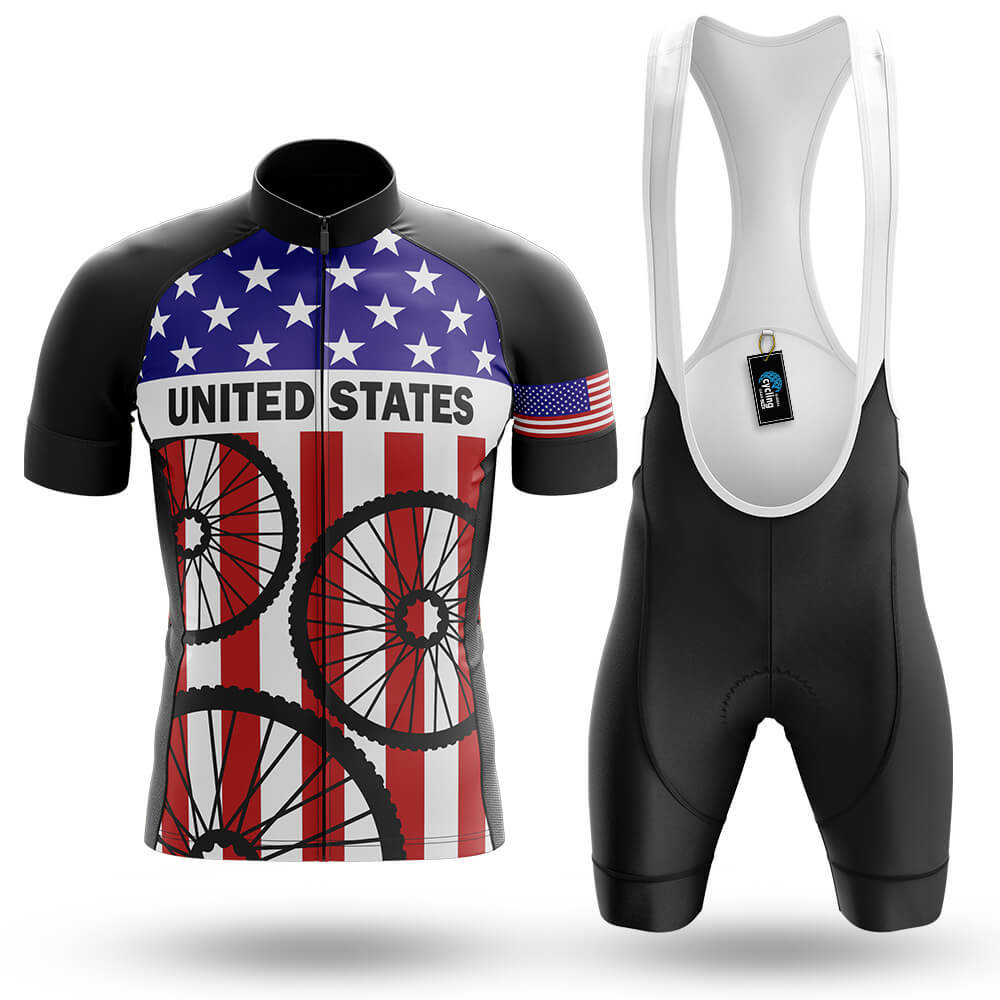 USA Wheels - Men's Cycling Kit-Full Set-Global Cycling Gear