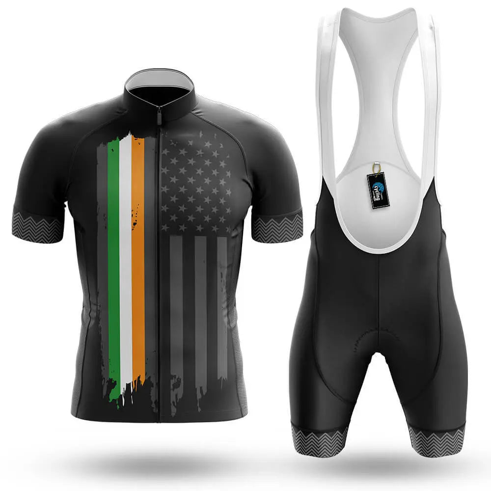 Irish - American Flag - Men's Cycling Kit-Full Set-Global Cycling Gear