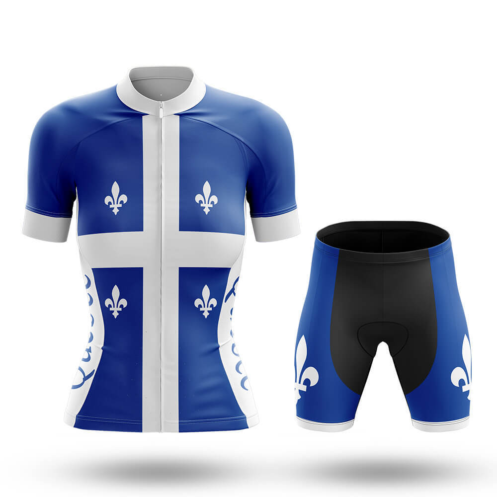 Quebec Flag - Women's Cycling Kit - Global Cycling Gear