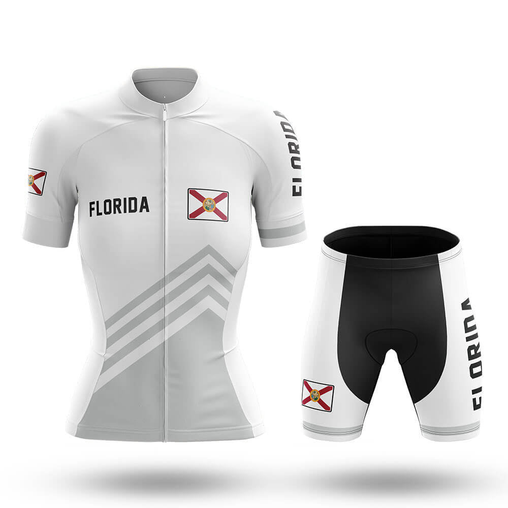 Florida S4 White - Women - Cycling Kit-Full Set-Global Cycling Gear