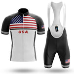 USA S12 - Black - Men's Cycling Kit-Full Set-Global Cycling Gear