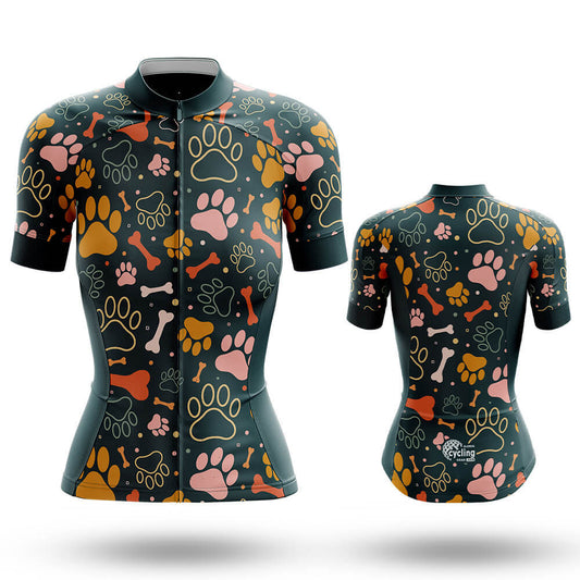Dog Lover - Women's Cycling Kit-Short Sleeve Jersey-Global Cycling Gear