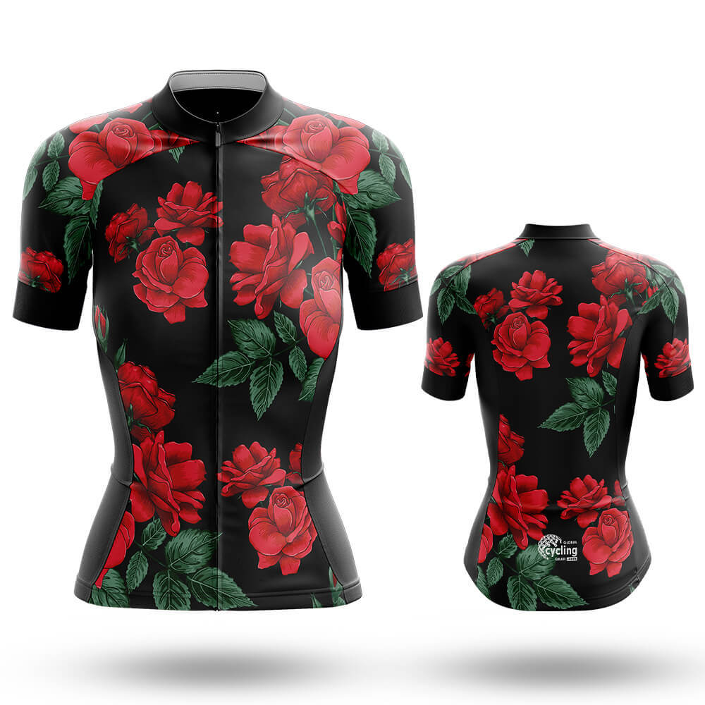 Vintage Rose - Women's Cycling Kit-Short Sleeve Jersey-Global Cycling Gear
