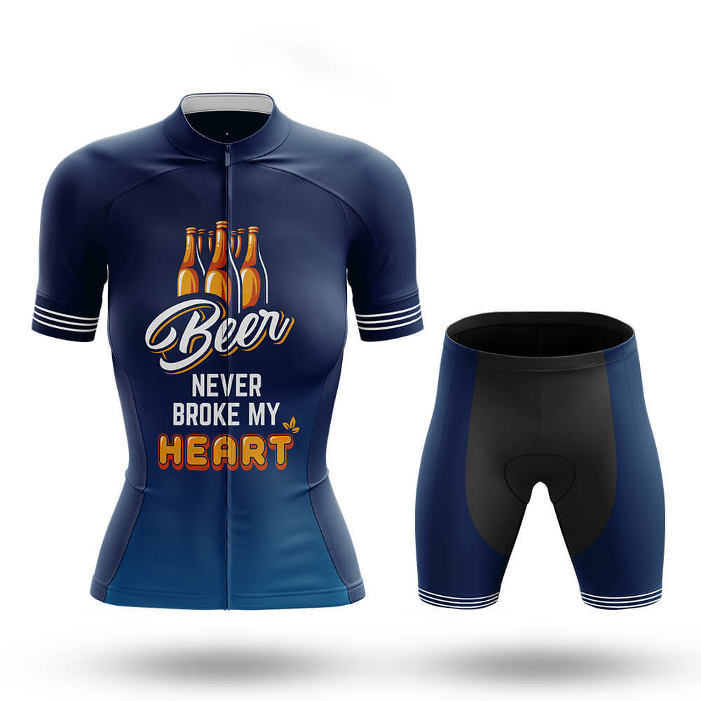 Beer Never Broke My Heart - Women - Cycling Kit-Full Set-Global Cycling Gear