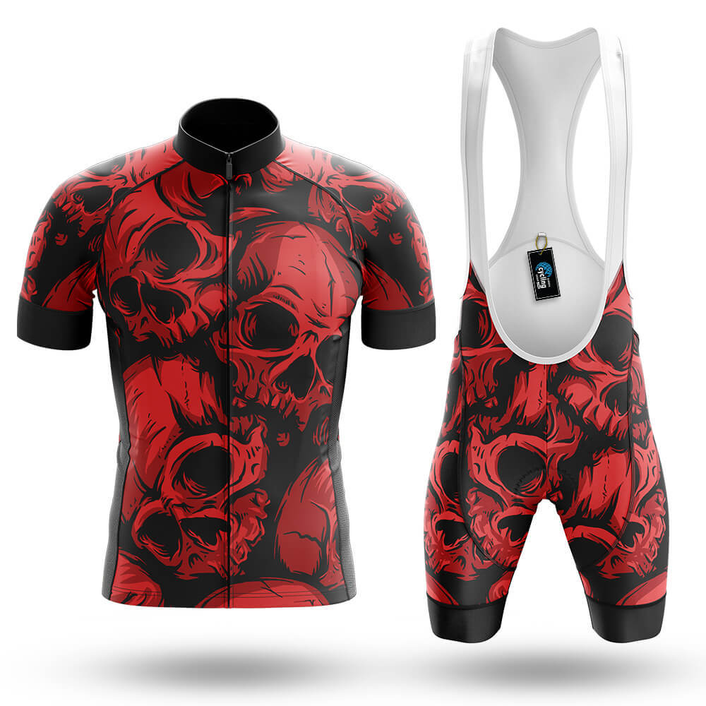 Red Skulls - Men's Cycling Kit - Global Cycling Gear