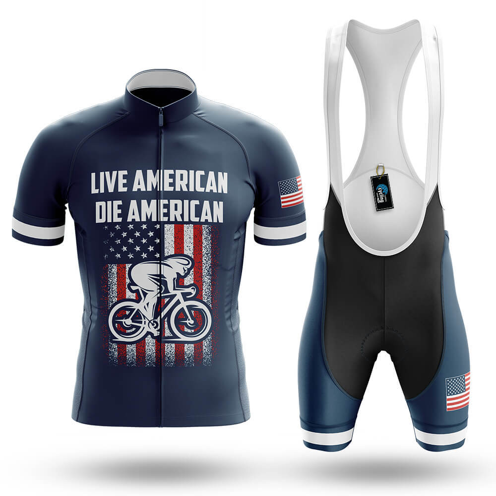 Live American Die American - Men's Cycling Kit-Full Set-Global Cycling Gear