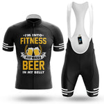 I'm Into Fitness - Black - Men's Cycling Kit-Full Set-Global Cycling Gear