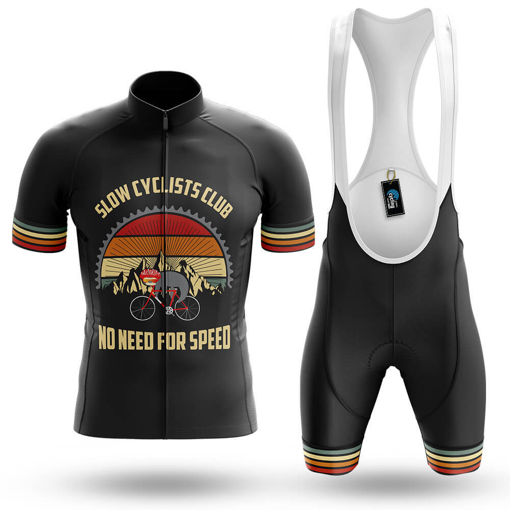 Slow Cyclists Club - Men's Cycling Kit-Full Set-Global Cycling Gear