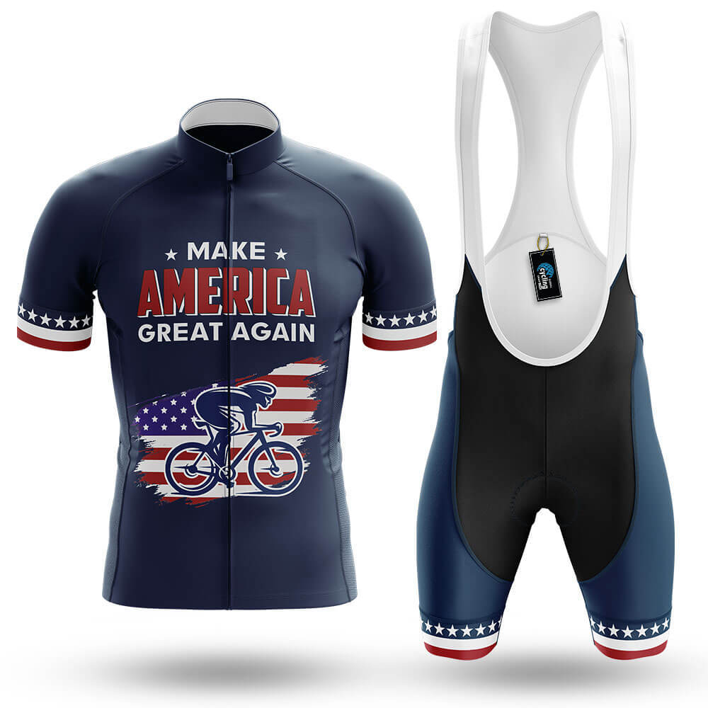 Make America Great Again - Men's Cycling Kit-Full Set-Global Cycling Gear