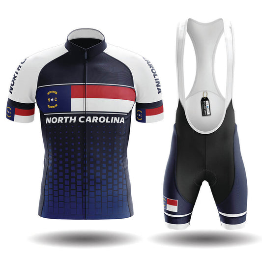North Carolina S1 - Men's Cycling Kit-Full Set-Global Cycling Gear