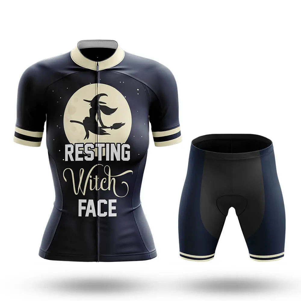 Resting Witch Face - Women - Cycling Kit-Full Set-Global Cycling Gear