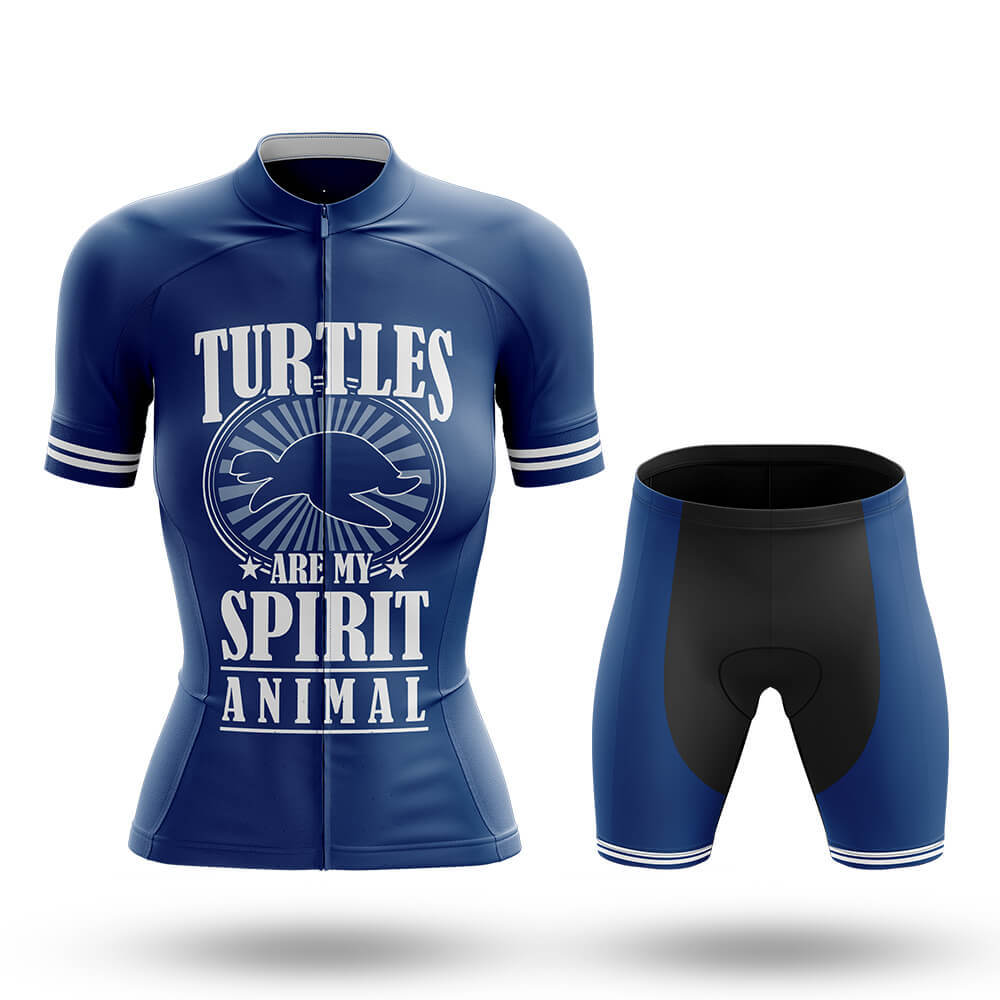 Turtles Spirit Animal - Women's Cycling Kit-Full Set-Global Cycling Gear