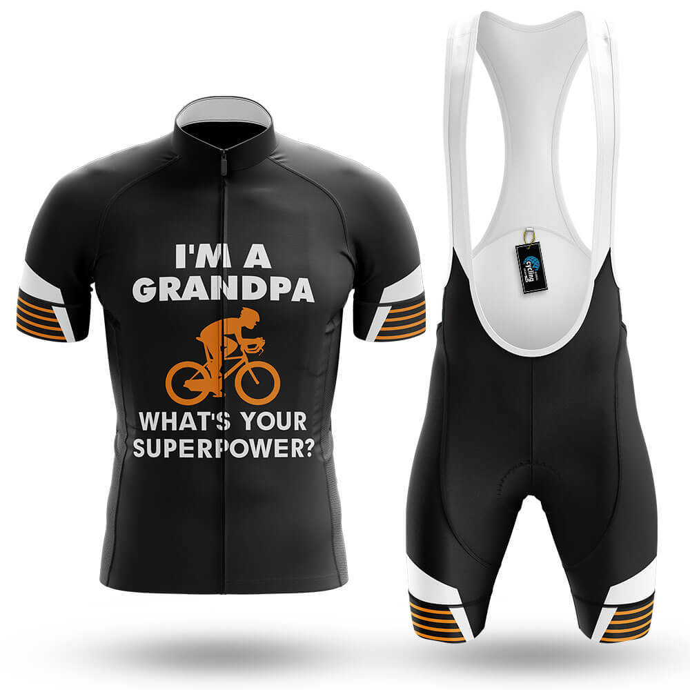 Superpower - Black - Men's Cycling Kit-Full Set-Global Cycling Gear