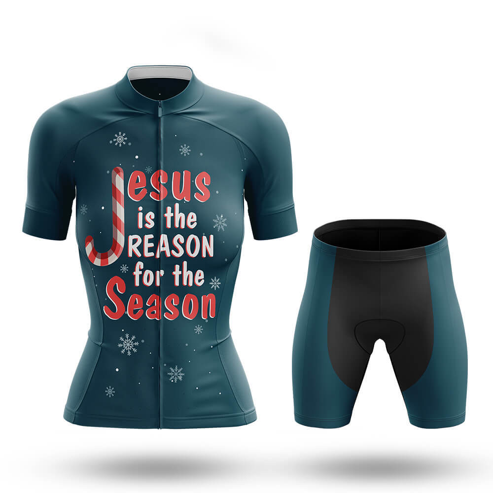 Jesus Is The Reason - Women - Cycling Kit-Full Set-Global Cycling Gear