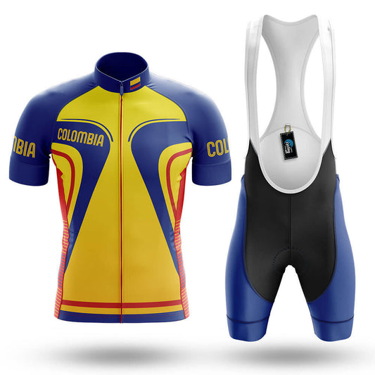 Retro Colombia - Men's Cycling Kit-Full Set-Global Cycling Gear