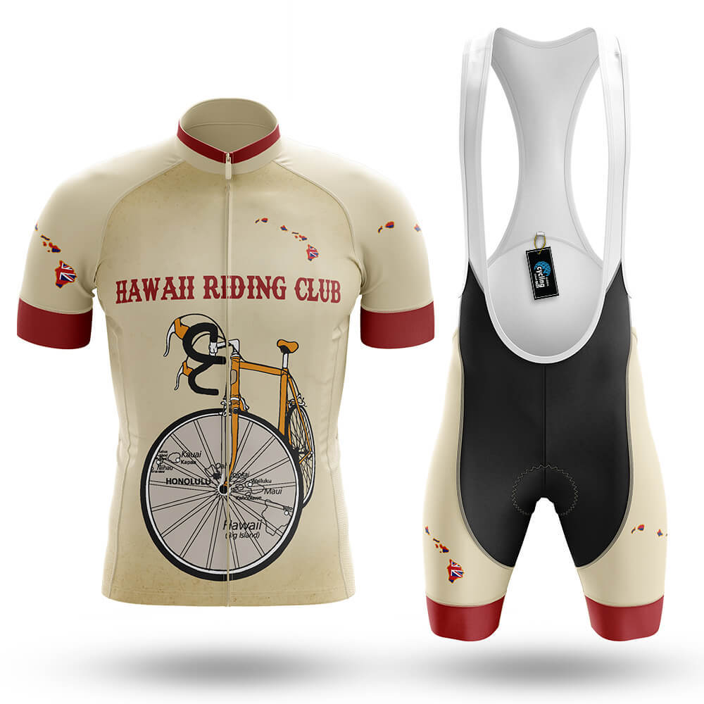 Hawaii Riding Club - Men's Cycling Kit-Full Set-Global Cycling Gear