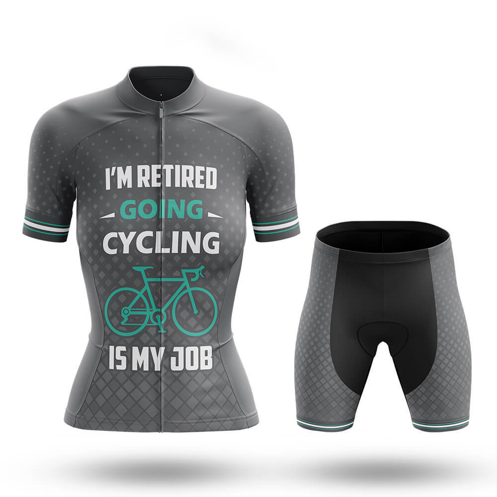 Cycling Is My Job V4 - Women's Cycling Kit-Full Set-Global Cycling Gear