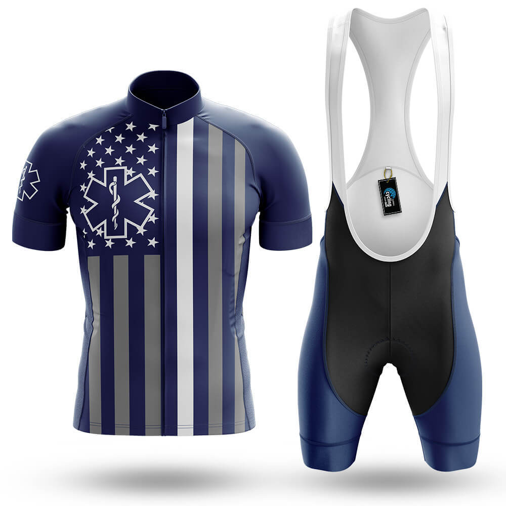 Thin White Line V2 - Men's Cycling Kit-Full Set-Global Cycling Gear