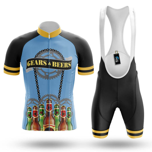 Gears & Beers - Men's Cycling Kit-Full Set-Global Cycling Gear