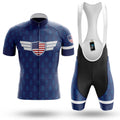 USA S6 Navy- Men's Cycling Kit-Full Set-Global Cycling Gear