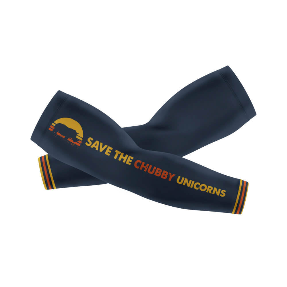 The Chubby Unicorns - Arm And Leg Sleeves-S-Global Cycling Gear