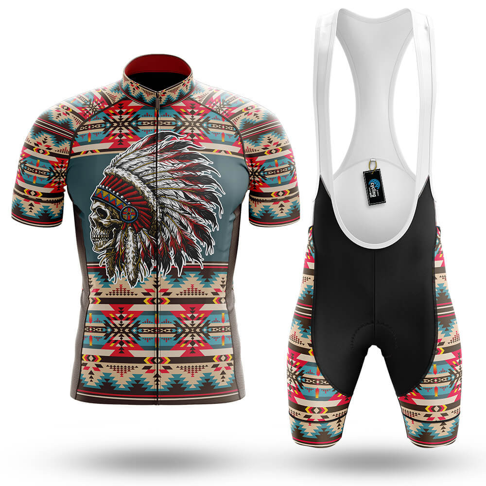 Native American Skull - Men's Cycling Kit - Global Cycling Gear