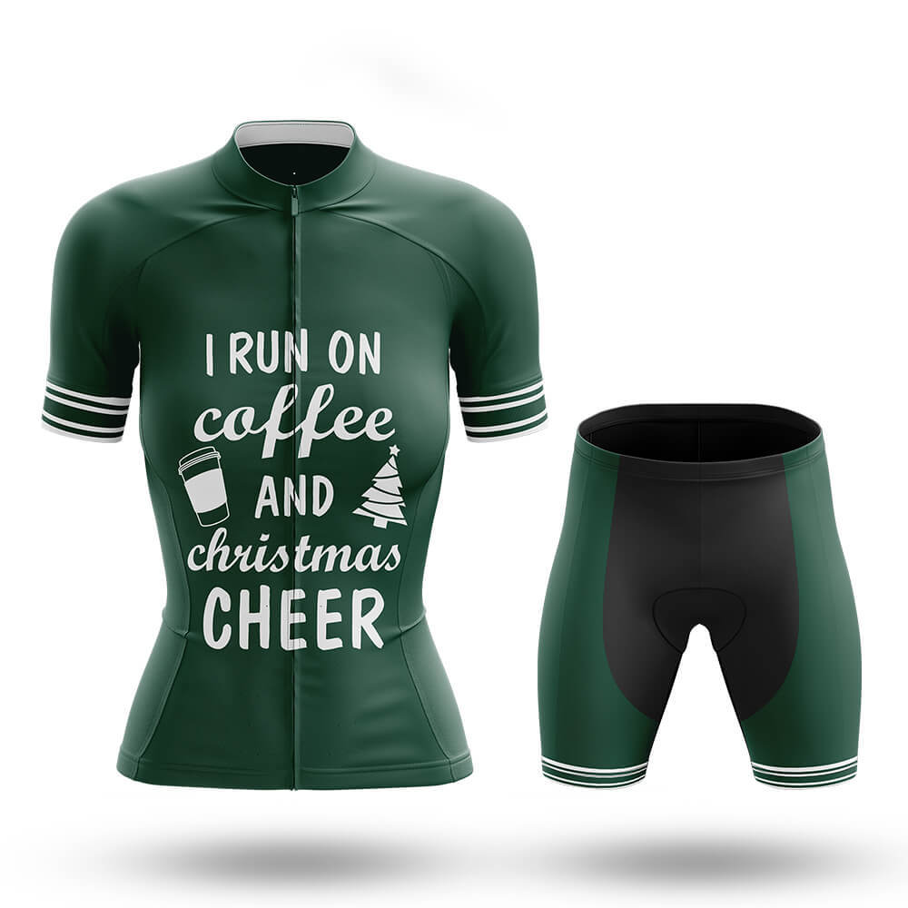 Coffee and Christmas - Women - Cycling Kit-Full Set-Global Cycling Gear