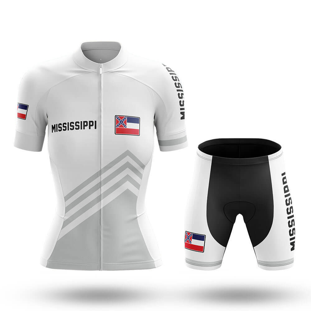 Mississippi S4 White - Women - Cycling Kit-Full Set-Global Cycling Gear