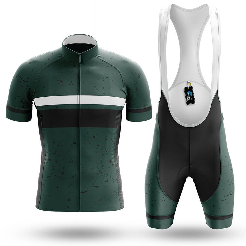 Deep Green - Men's Cycling Kit-Full Set-Global Cycling Gear