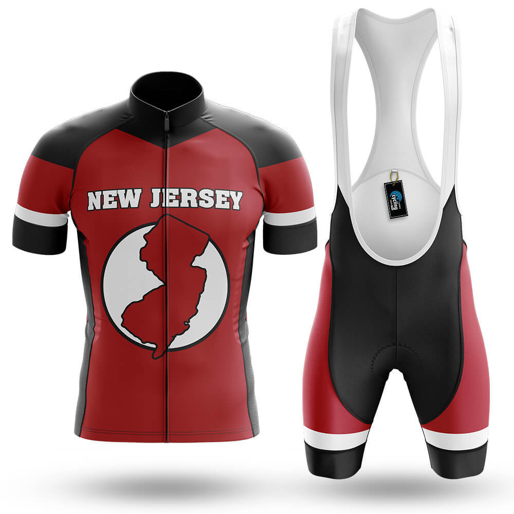 Love New Jersey - Men's Cycling Kit-Full Set-Global Cycling Gear