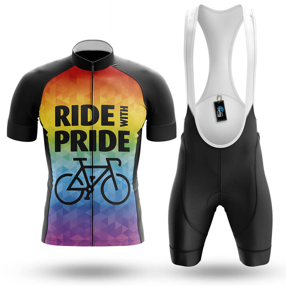 Ride With Pride V3 - Men's Cycling Kit-Full Set-Global Cycling Gear