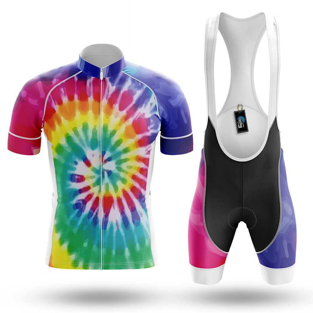 Hippie Tye Dye V2 - Men's Cycling Kit-Full Set-Global Cycling Gear