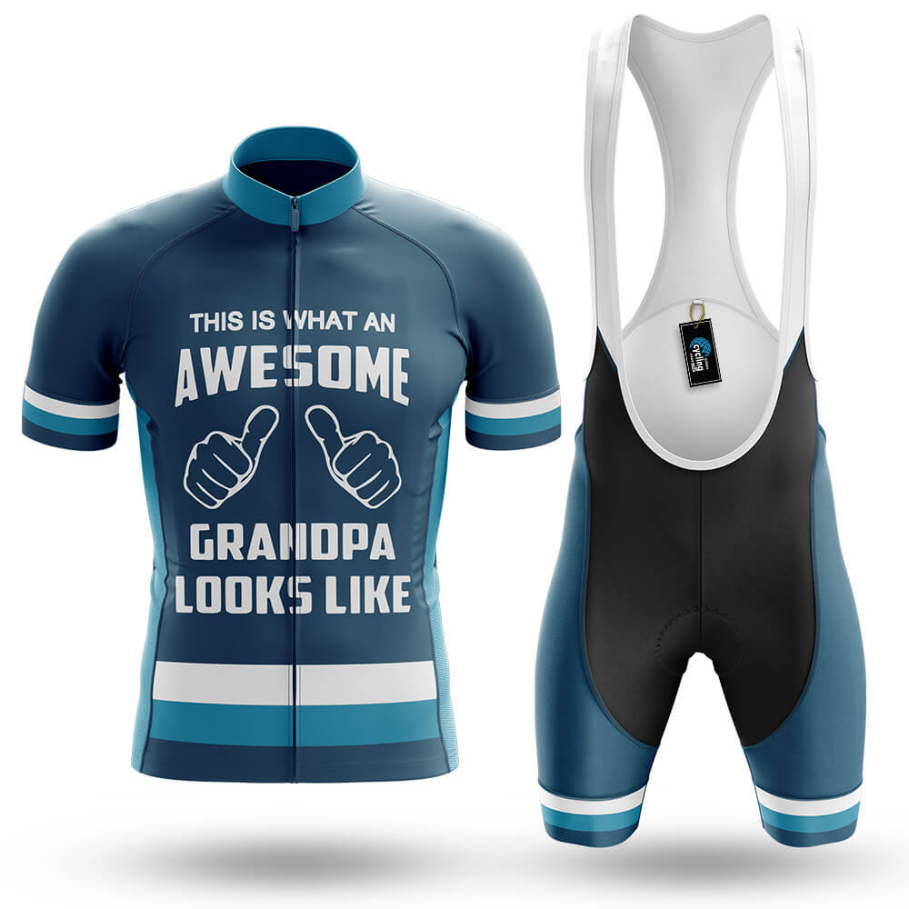 Awesome Grandpa V8 - Men's Cycling Kit-Full Set-Global Cycling Gear