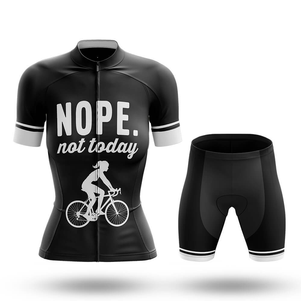 Nope Not Today - Women's Cycling Kit-Full Set-Global Cycling Gear