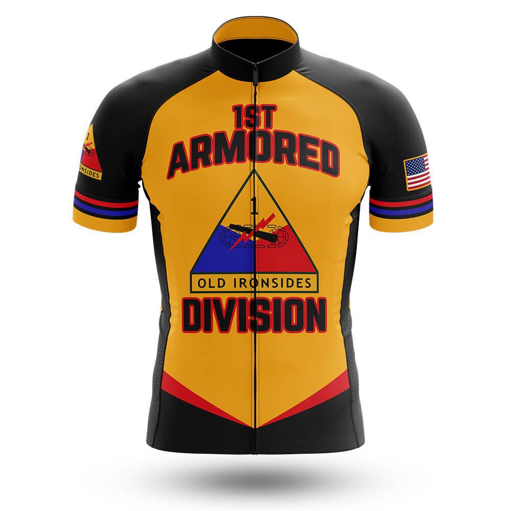 1st Armored Division - Men's Cycling Kit-Jersey Only-Global Cycling Gear