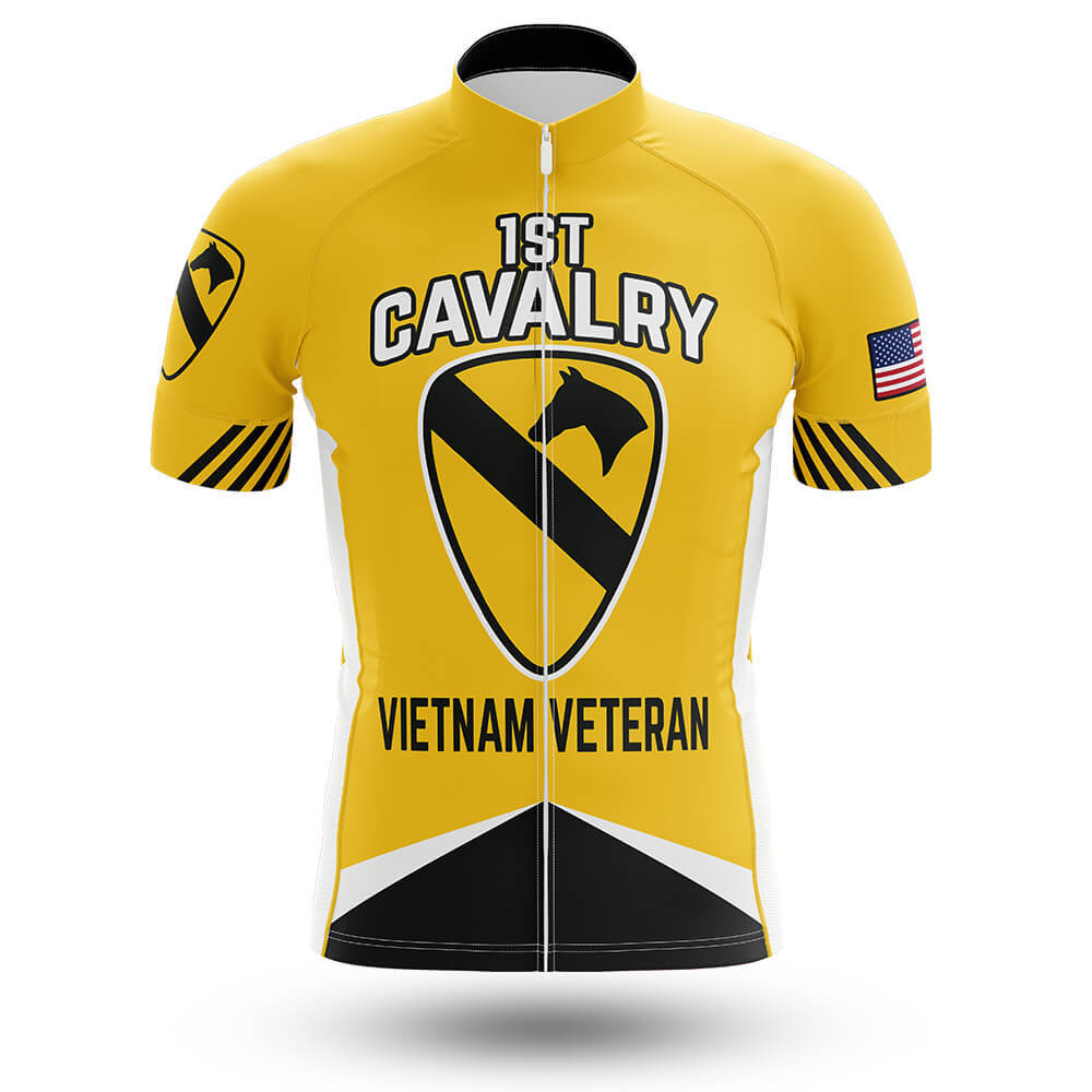1st Cavalry Vietnam Veteran - Men's Cycling Kit-Jersey Only-Global Cycling Gear