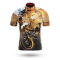 Cat Explosion - Men's Cycling Kit-Jersey Only-Global Cycling Gear