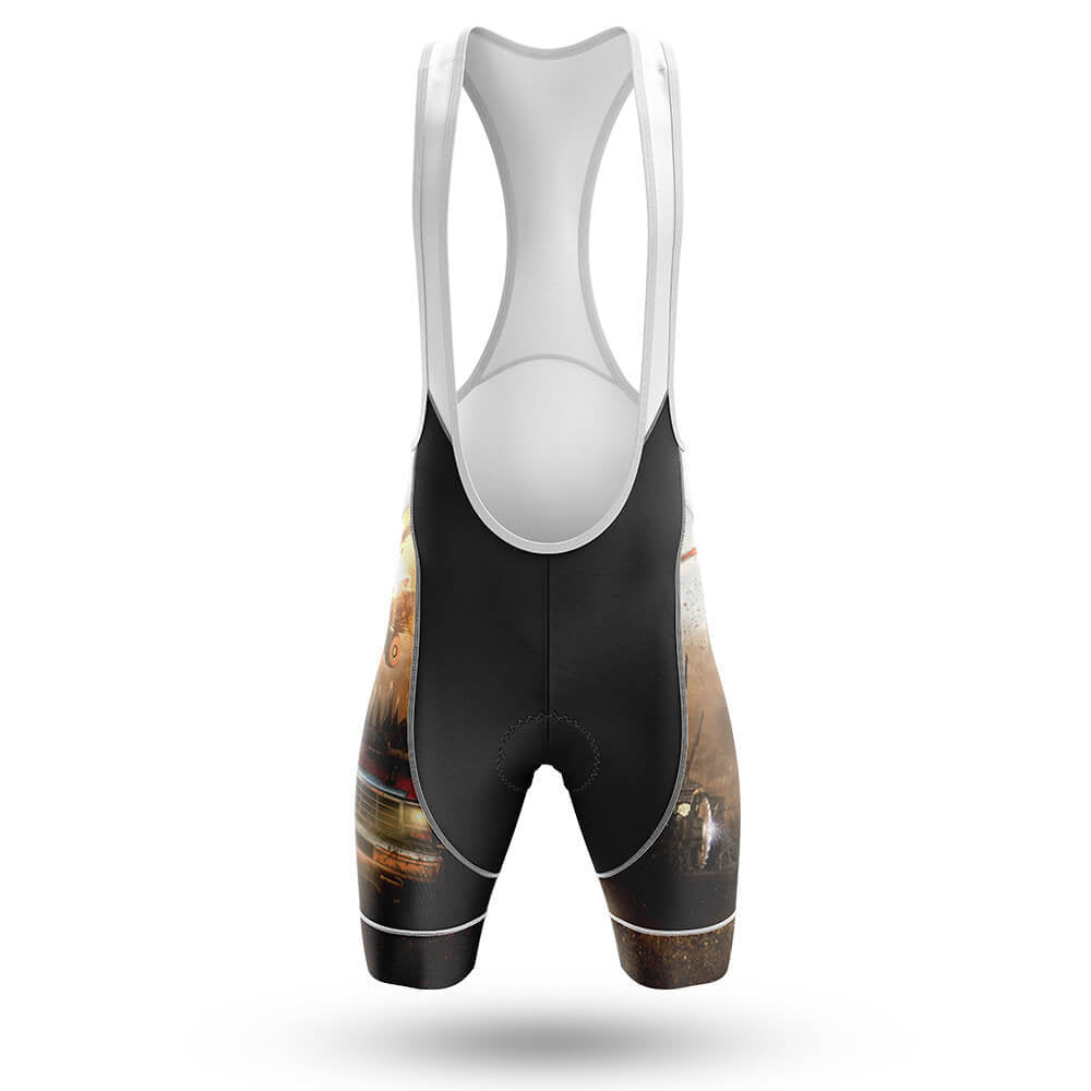 Cat Explosion - Men's Cycling Kit-Bibs Only-Global Cycling Gear