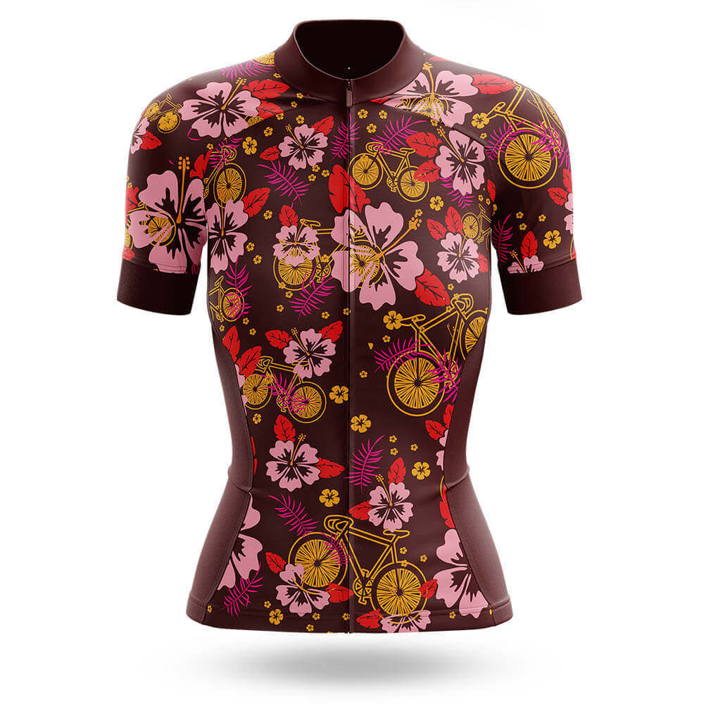 Hawaiian Style V4 - Women's Cycling Kit-Jersey Only-Global Cycling Gear