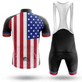 American Flag V2 - Men's Cycling Kit-Full Set-Global Cycling Gear