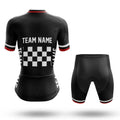 Custom Team Name M7 Black - Women's Cycling Kit-Full Set-Global Cycling Gear