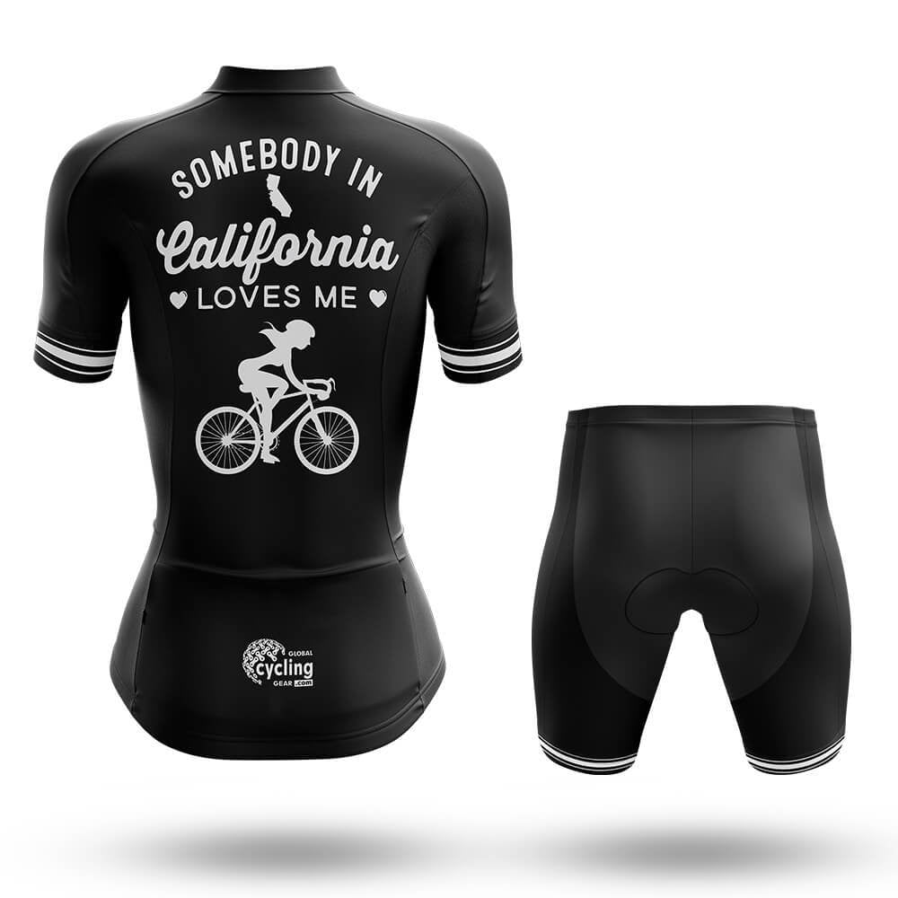 Somebody In Cali - Women's Cycling Kit-Full Set-Global Cycling Gear