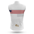 USA S10 White - Men's Sleeveless Jersey-S-Global Cycling Gear