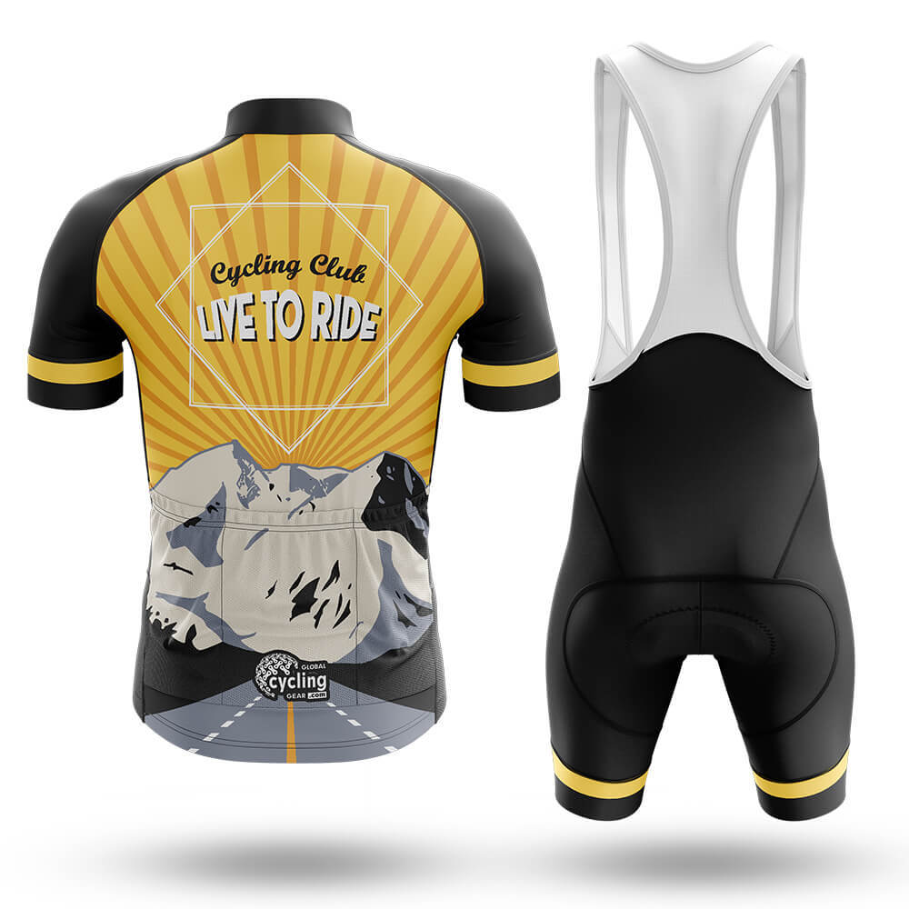 Live To Ride Club - Men's Cycling Kit-Full Set-Global Cycling Gear