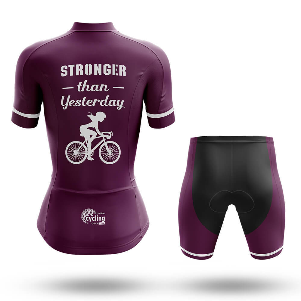 Stronger - Women's Cycling Kit-Full Set-Global Cycling Gear
