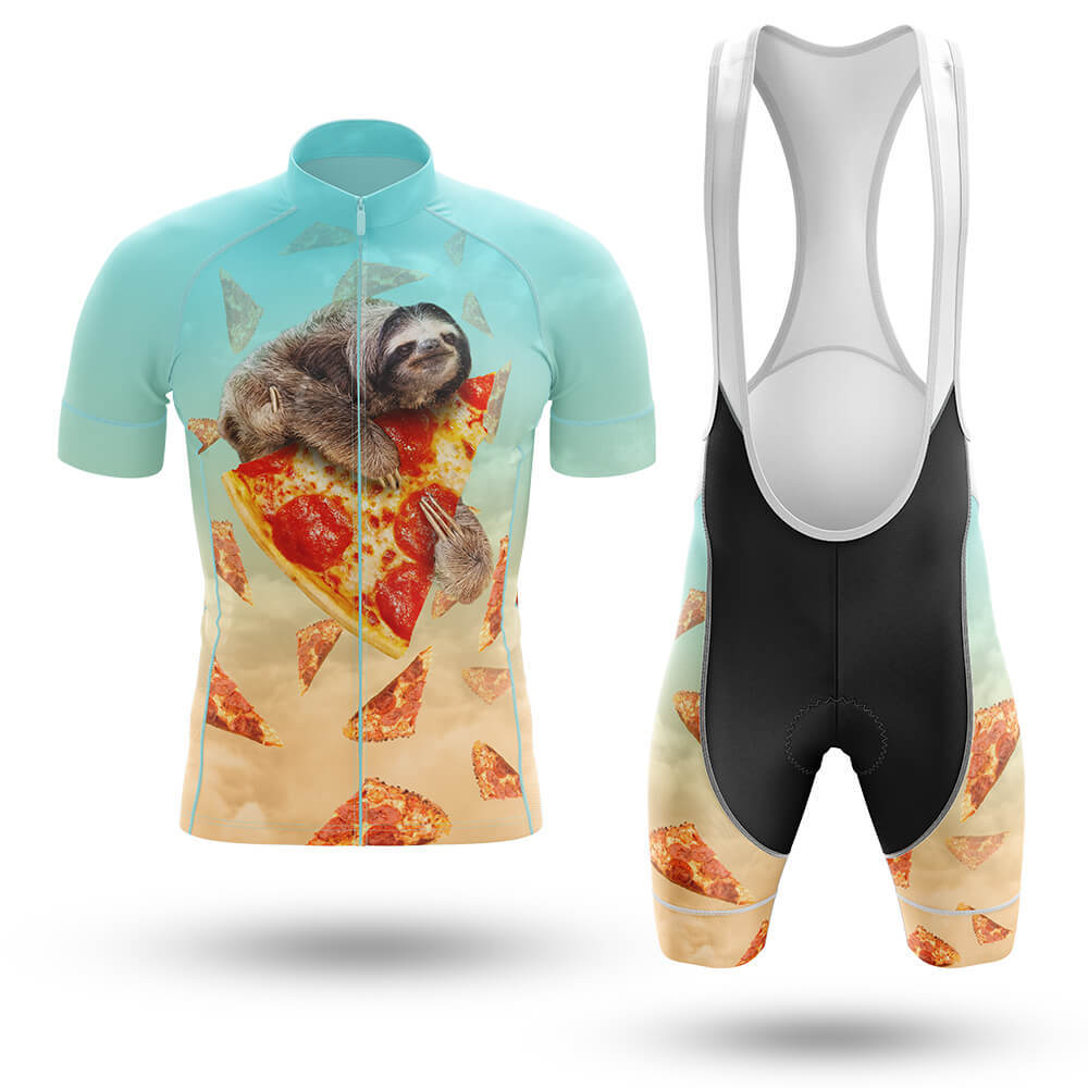 Pizza Sloth - Men's Cycling Kit-Full Set-Global Cycling Gear