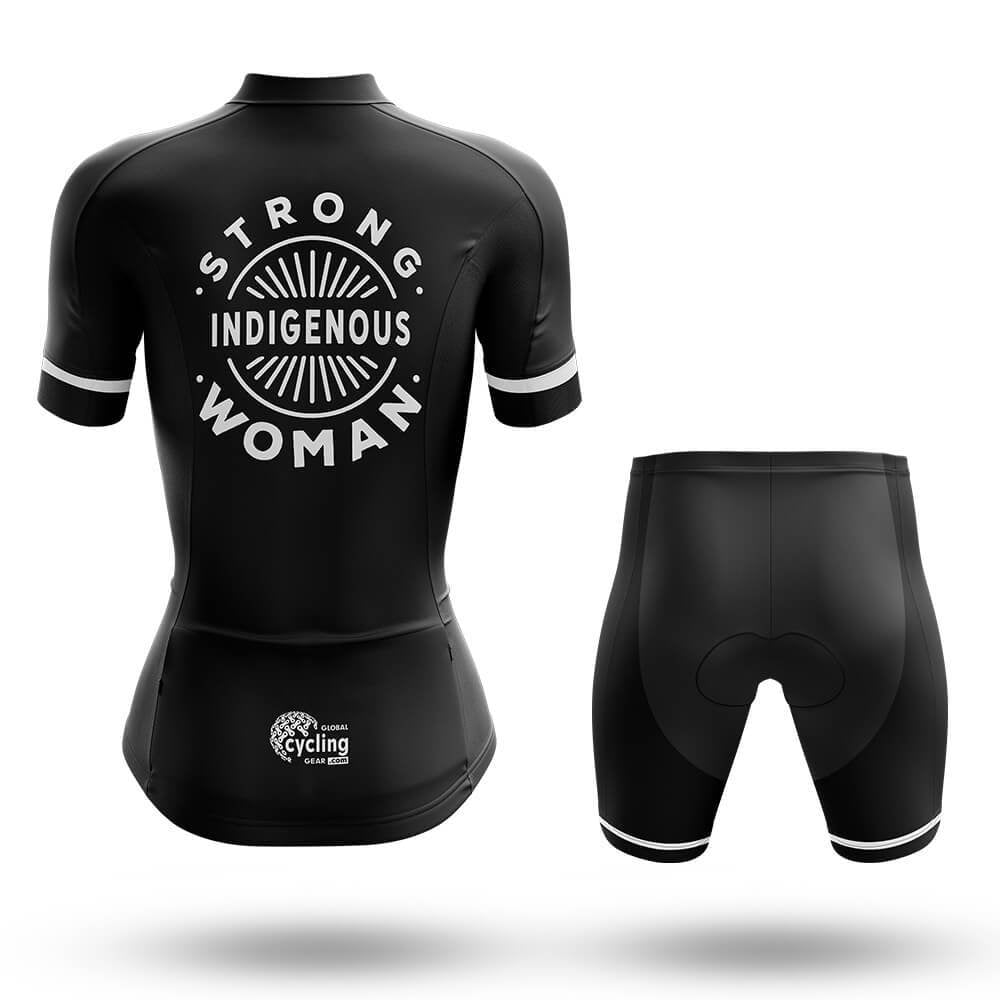 Strong Indigenous Woman - Women - Cycling Kit-Full Set-Global Cycling Gear