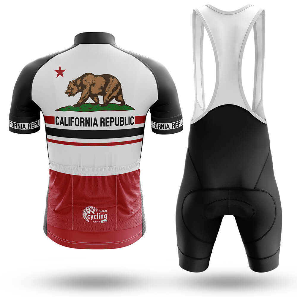 California Republic V5 - Men's Cycling Kit-Full Set-Global Cycling Gear