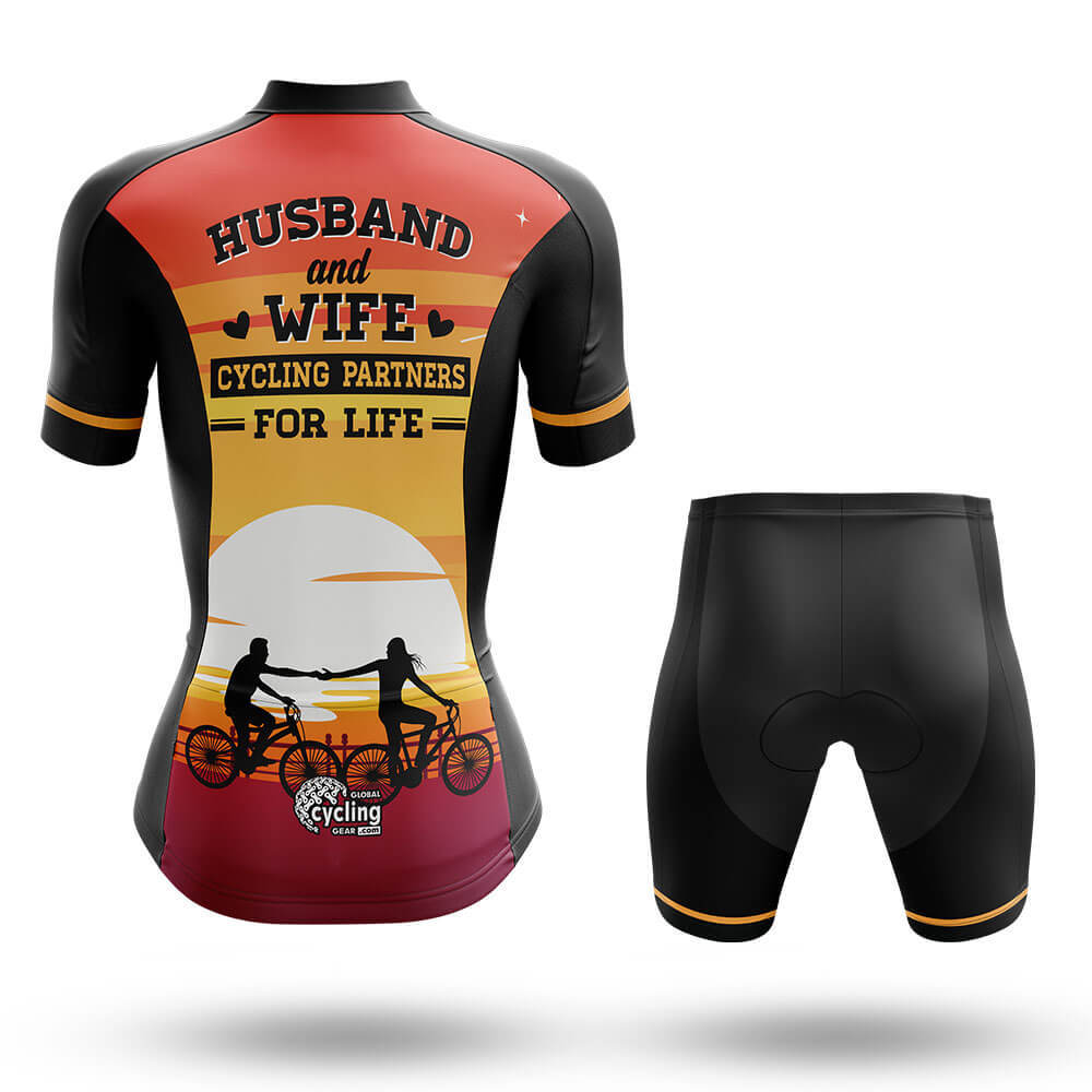 Husband And Wife V2 - Women - Cycling Kit-Full Set-Global Cycling Gear